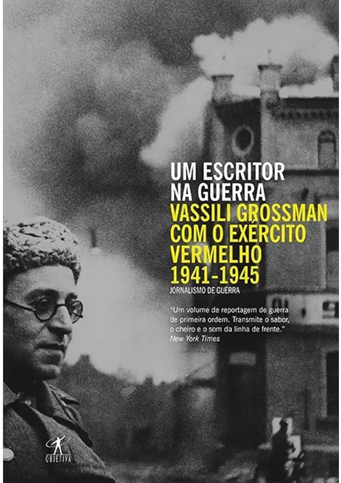 Capa do Livro Um Escritor na Guerra - Vasily Grossman