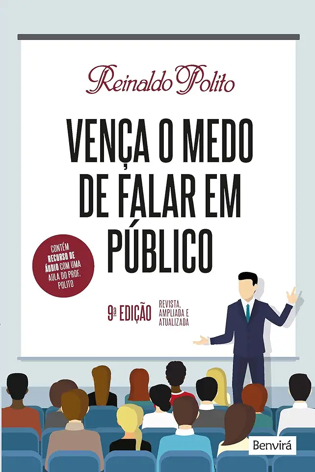 Capa do Livro Vença o Medo de Falar Em Público - Reinaldo Polito