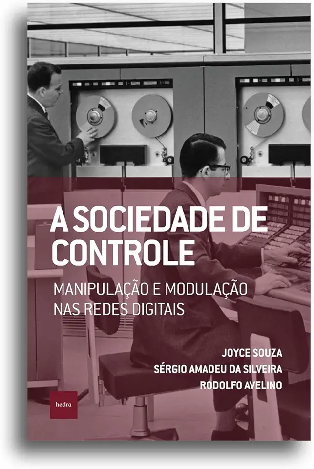 Capa do Livro A sociedade de controle - Editora Hedra