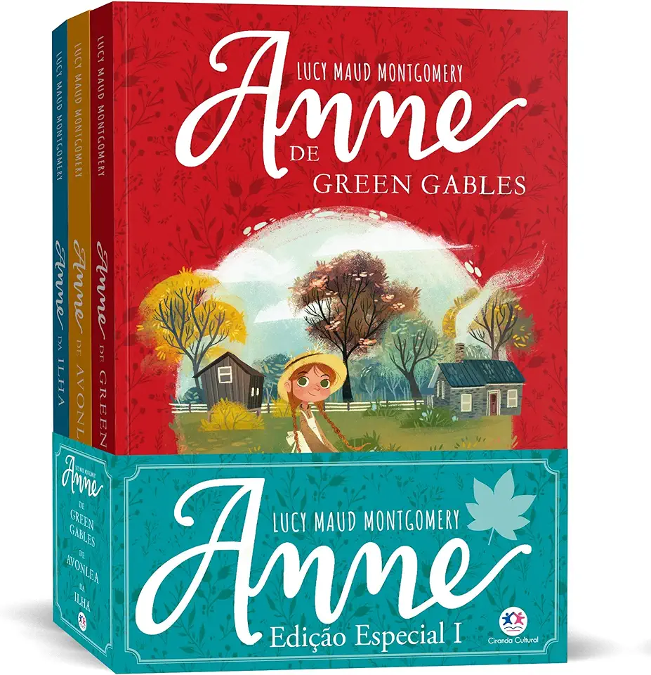 Capa do Livro Anne - Vale do Arco Íris - Lucy Mald Montgomery