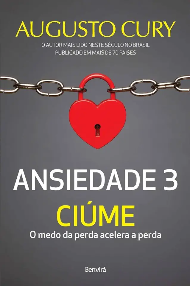 Capa do Livro Ansiedade 3 - Cury, Augusto