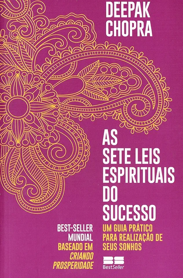 Capa do Livro As Sete Leis Espirituais do Sucesso - Deepak Chopra