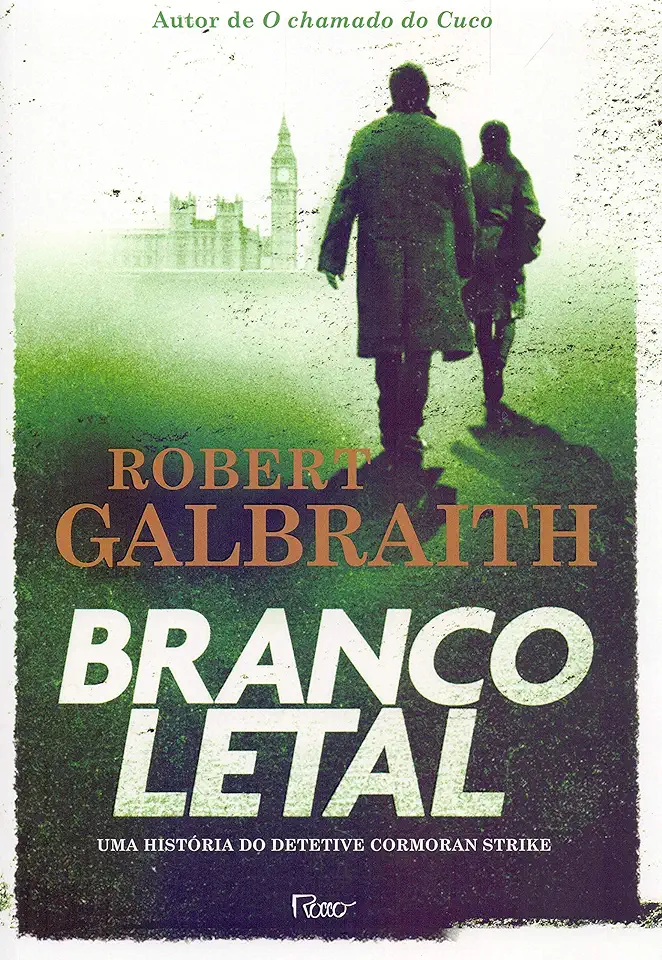 Capa do Livro Branco Letal - Robert Galbraith