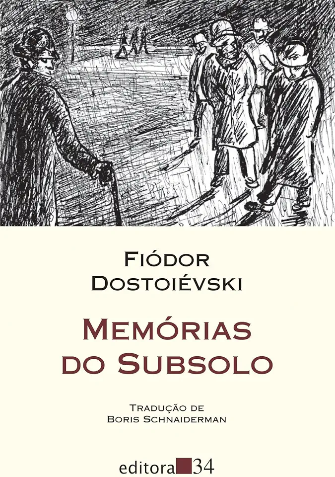 Capa do Livro Memórias do Subsolo - Dostoiévski Fiódor