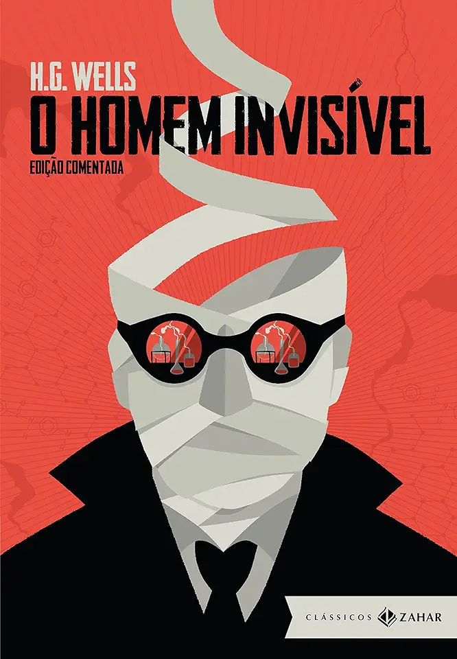 Capa do Livro O Homem Invisível - H. G. Wells