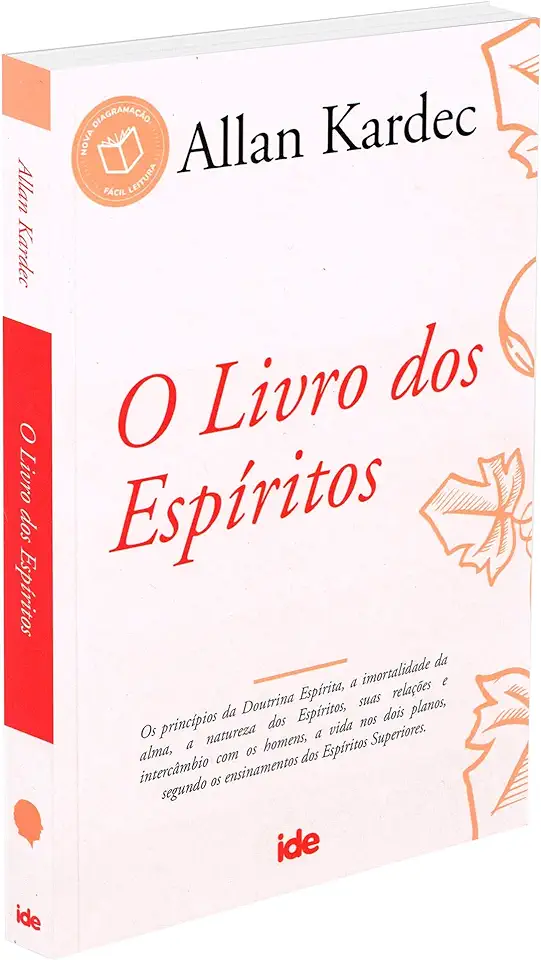 Capa do Livro O Livro dos Espíritos - Allan Kardec