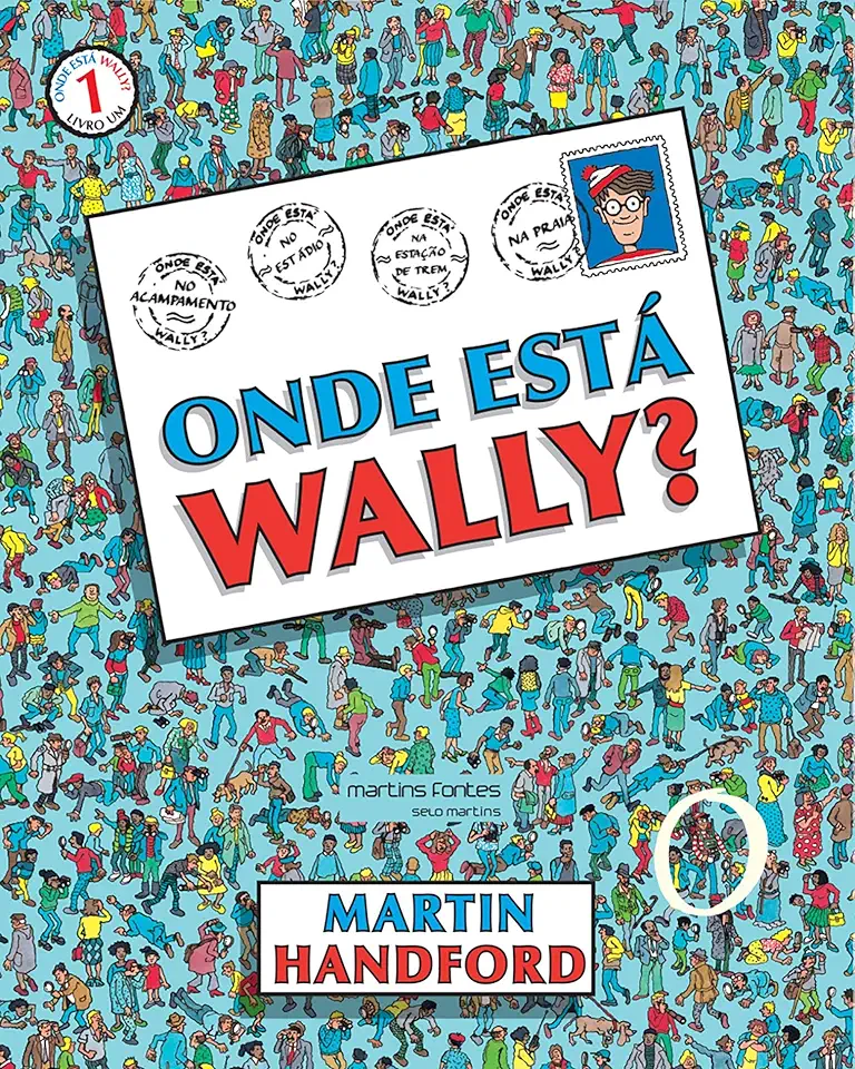 Capa do Livro Onde Está Wally? - Martin Handford