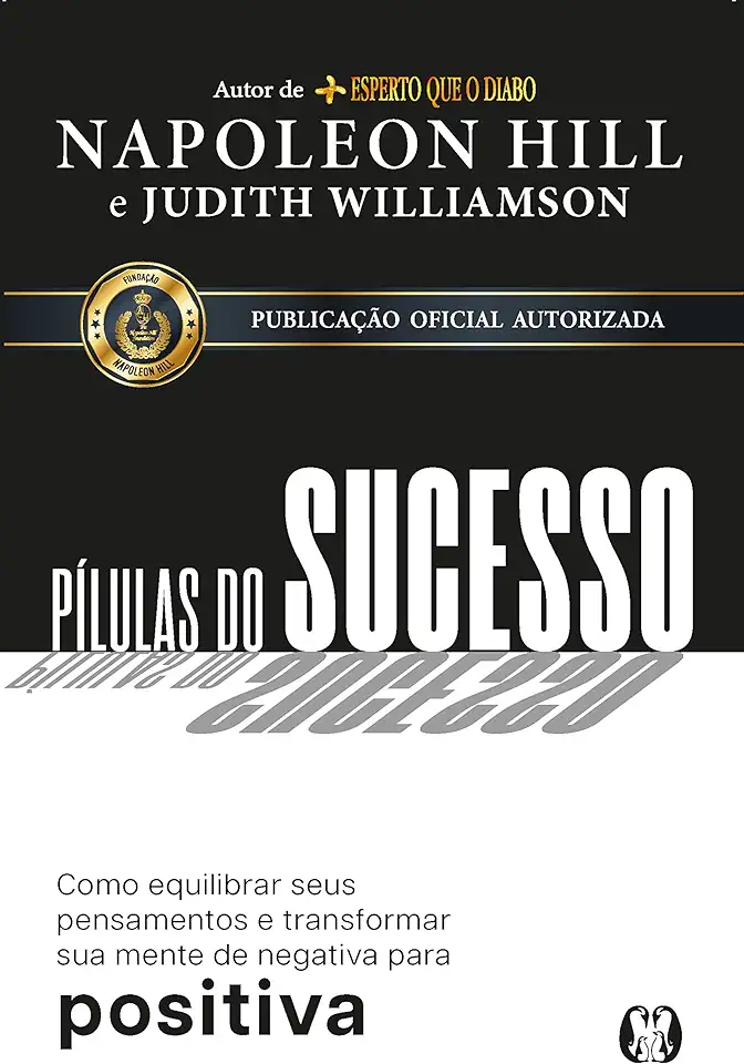 Capa do Livro Pílulas do Sucesso - Napoleon Hill