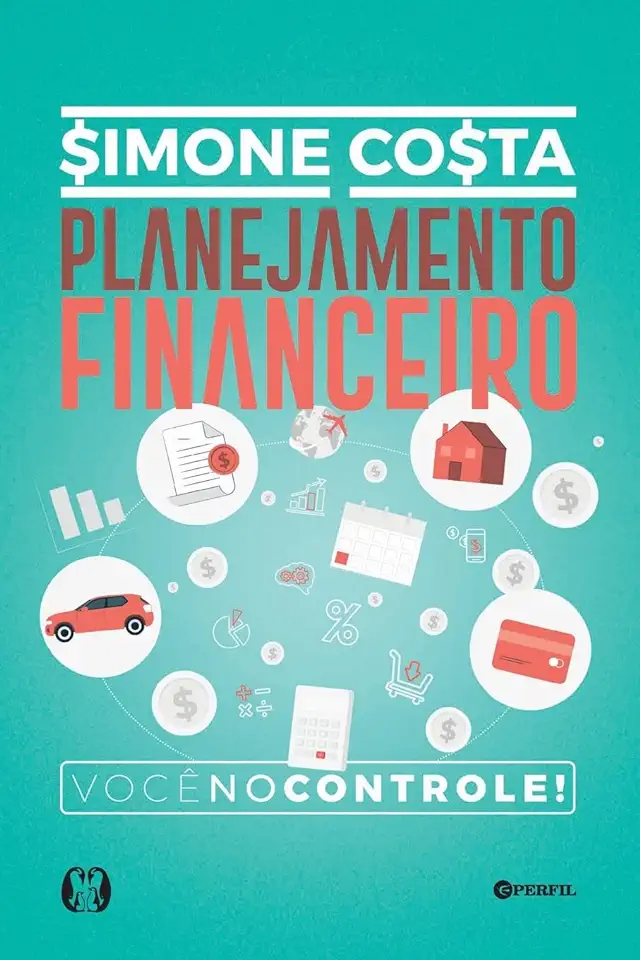 Capa do Livro Planejamento Financeiro- Você no controle - Simone Costa