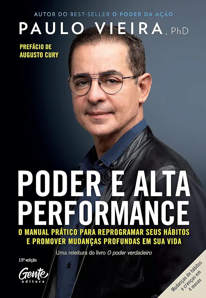 Capa do Livro Poder e Alta Performance - Paulo Vieira