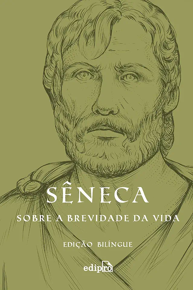 Capa do Livro Sobre a Brevidade da Vida - Sêneca