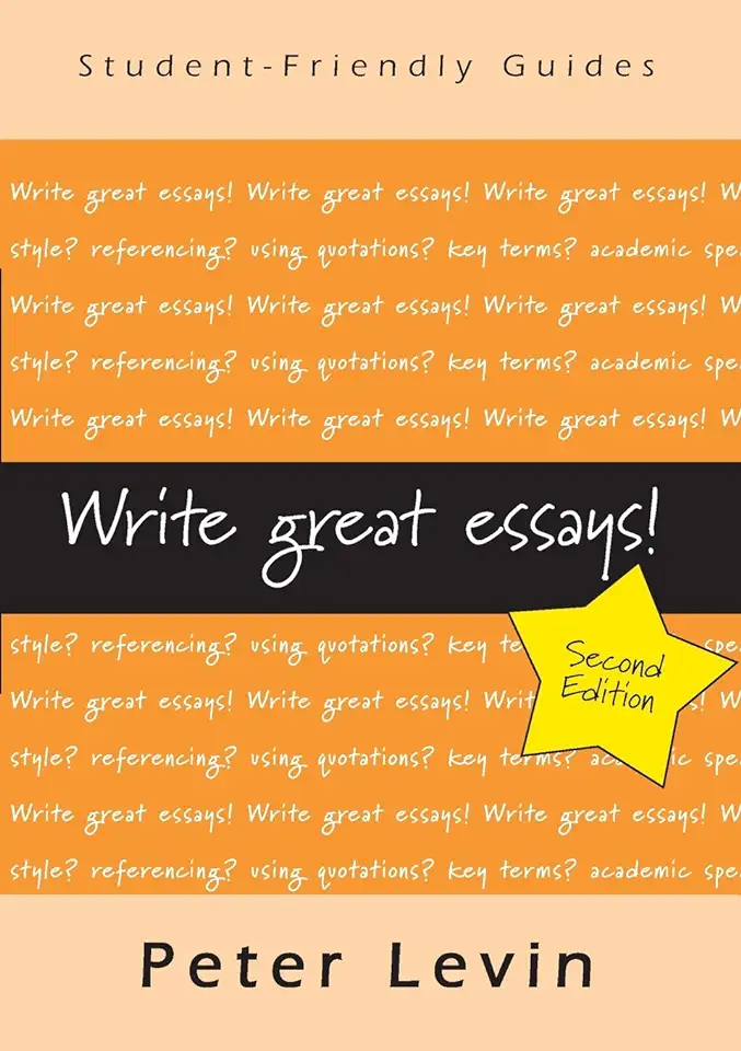 Capa do Livro Write Great Essays - Peter Levin