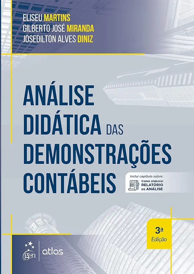 Capa do Livro Análise das Demonstrações Contábeis - Ricardo J. Ferreira