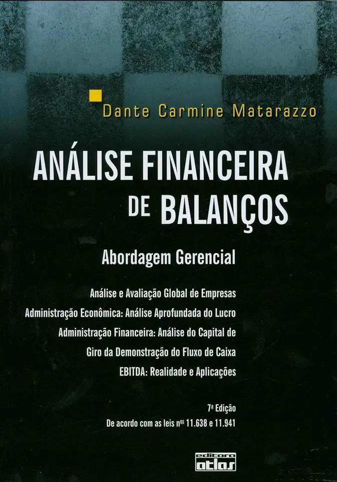 Capa do Livro Análise Financeira de Balanços - Dante C. Matarazzo