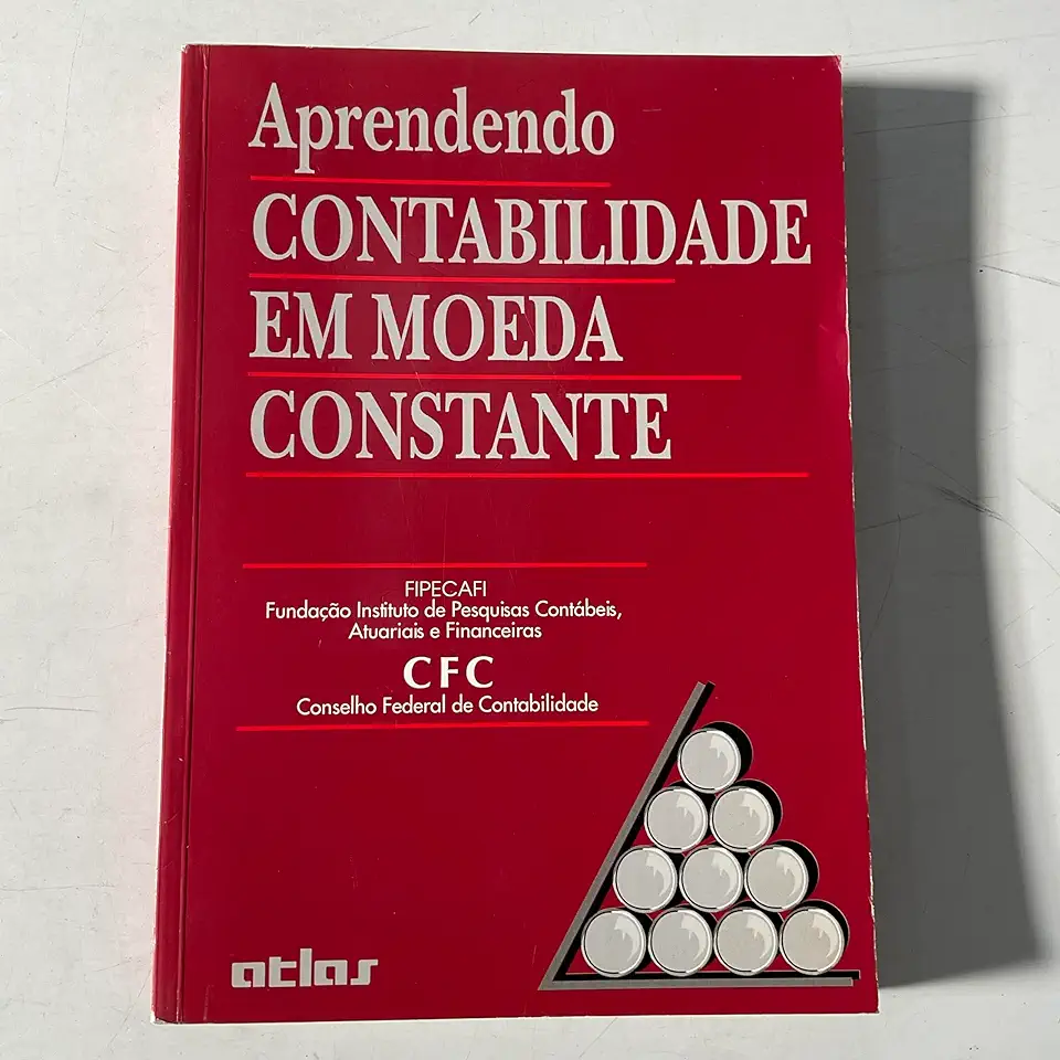 Capa do Livro Aprendendo Contabilidade Em Moeda Constante - Conselho Federal de Contabilidade