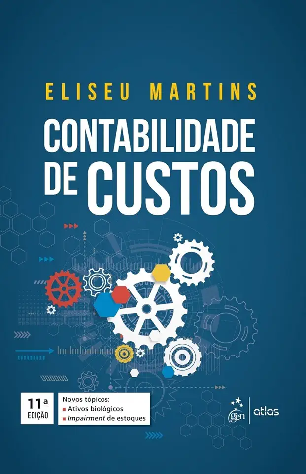 Capa do Livro Contabilidade de Custos - Roque Jacintho