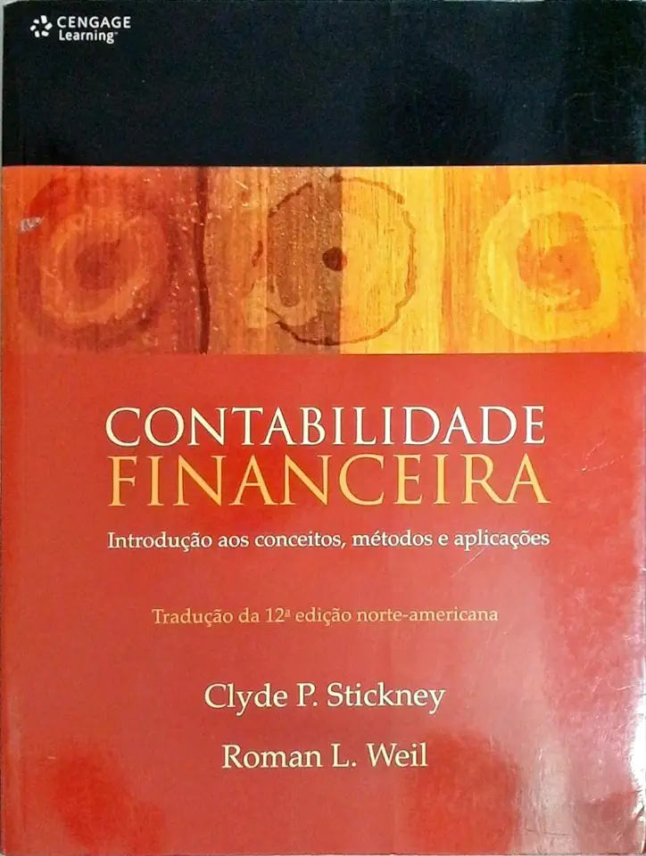 Capa do Livro Contabilidade Financeira - Clyde P. Stickney / Roman L. Weil