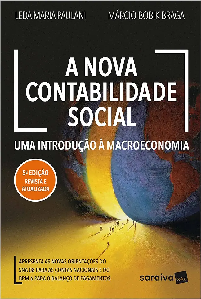 Capa do Livro Contabilidade Social - uma Introdução à Macroeconomia - André Franco Montoro Filho