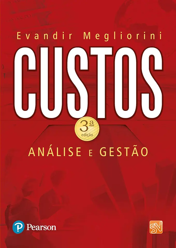 Capa do Livro Custos - Evandir Megliorini