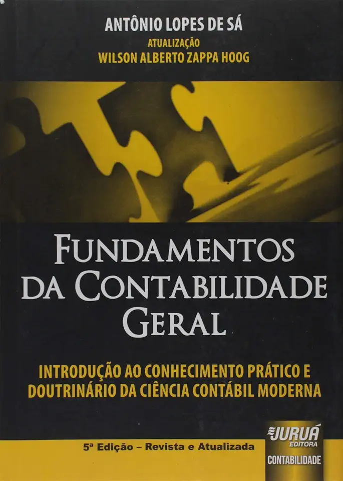 Capa do Livro Fundamentos da Contabilidade Geral - Antônio Lopes de Sá