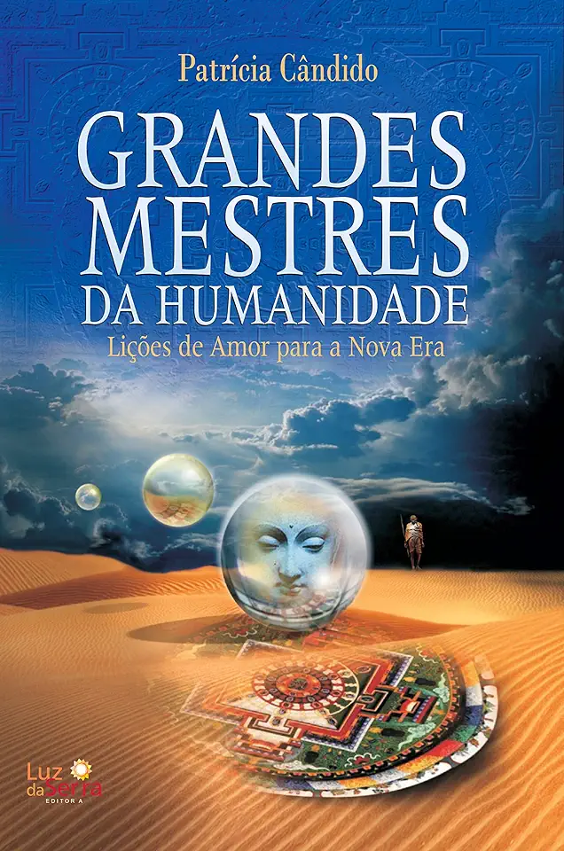 Capa do Livro Grandes Mestres da Humanidade - Patrícia Cândido