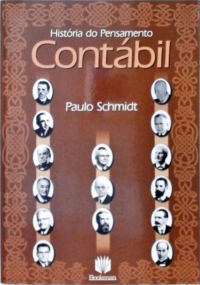 Capa do Livro História do Pensamento Contábil - Paulo Schmidt