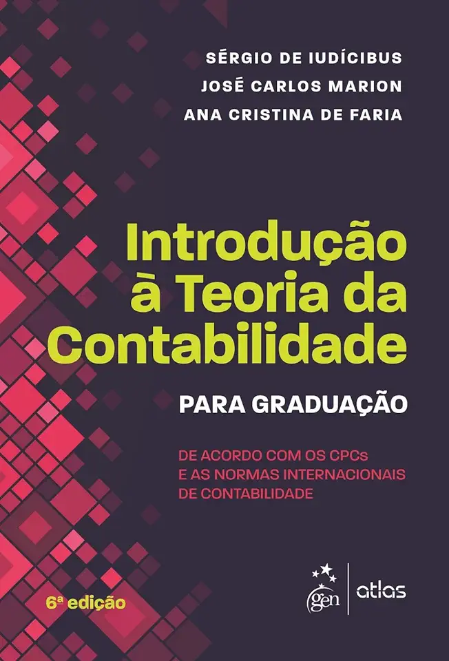 Capa do Livro Teoria da Contabilidade - José Carlos Marion