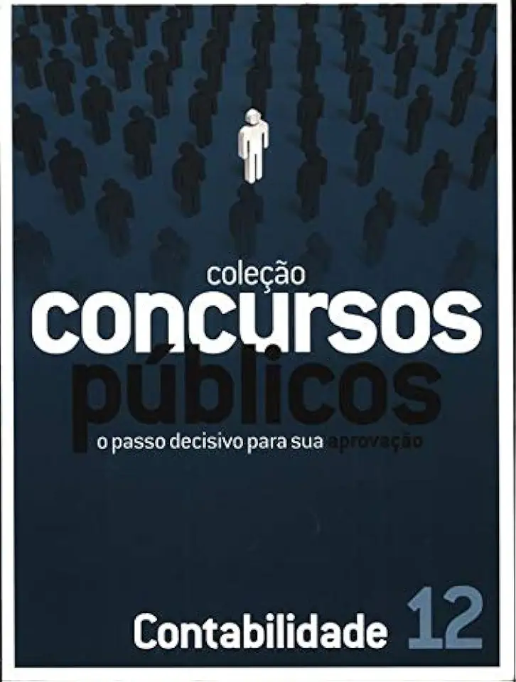 Capa do Livro Coleção Concursos Públicos -contabilidade 12 - Mírian Patrícia Amorim