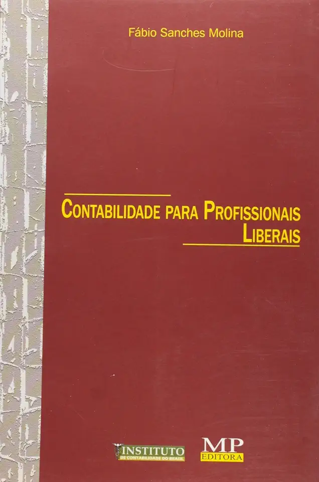 Capa do Livro Contabilidade para Profissionais Liberais - Fábio Sanches Molina