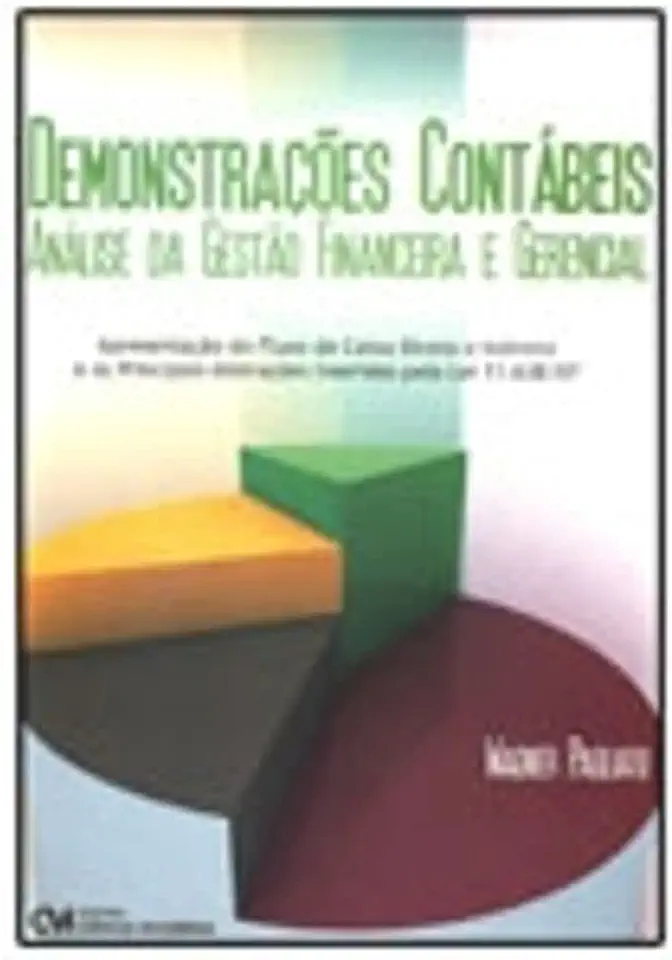 Capa do Livro Demonstrações Contábeis Análise da Gestão Financeira e Gerencial - Wagner Pagliato