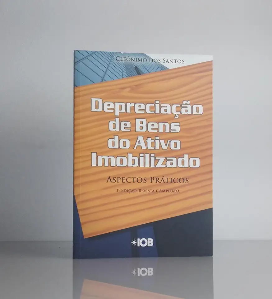 Capa do Livro Depreciação de Bens do Ativo Imobilizado - Cleônimo dos Santos