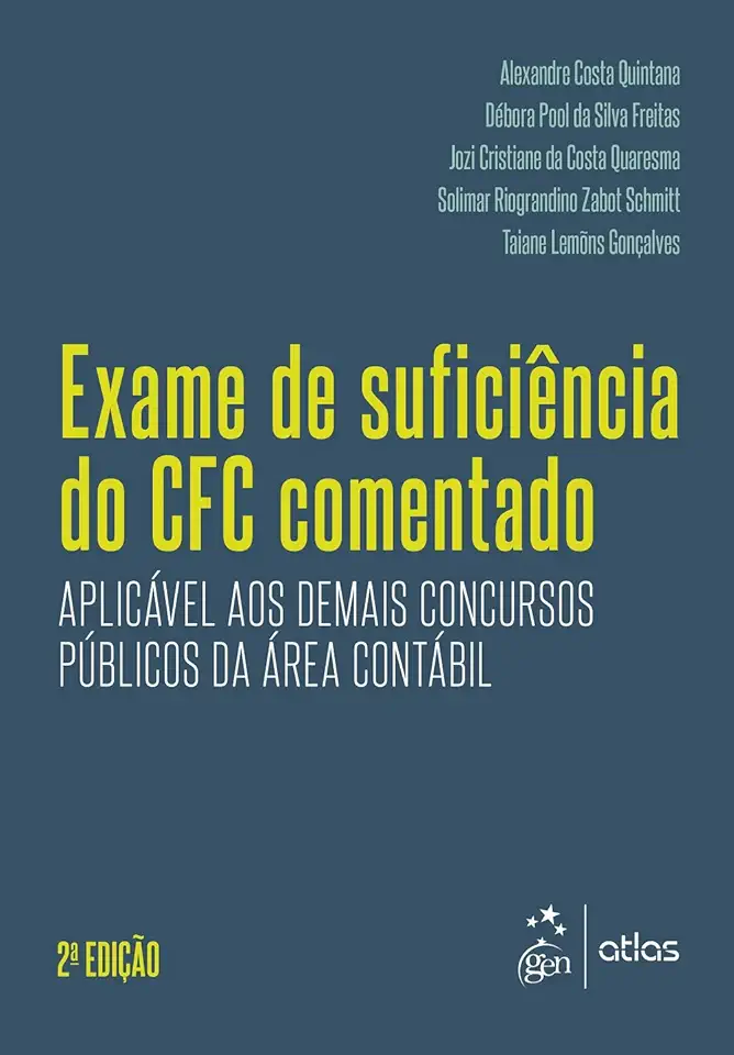 Capa do Livro Exame de Suficiência do Cfc Comentado - Alexandre Costa Quintana e Outros