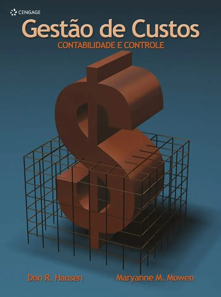 Capa do Livro Gestão de Custos Contabilidades e Controle - Don Hansen