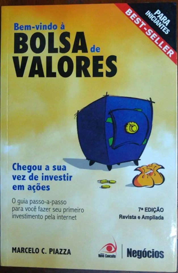 Capa do Livro Bem-vindo à Bolsa de Valores - Marcelo C. Piazza