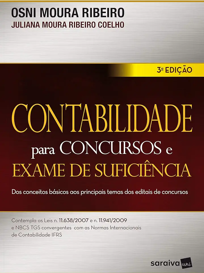 Capa do Livro Contabilidade Avançada para Concursos Públicos - Lourivaldo Lopes da Silva