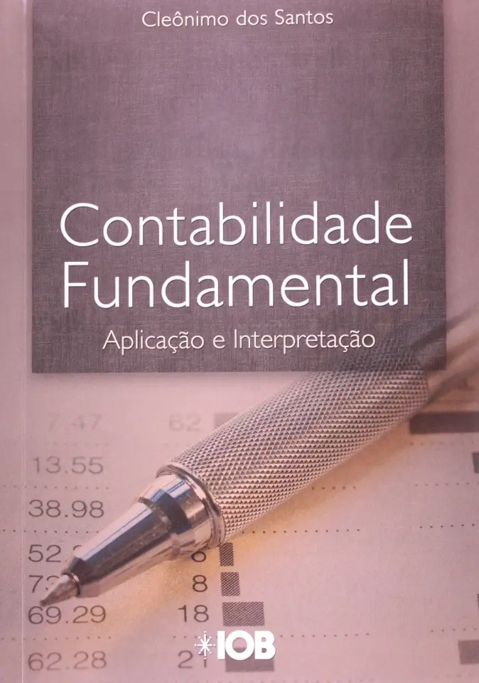 Capa do Livro Contabilidade Fundamental - Cleônimo dos Santos