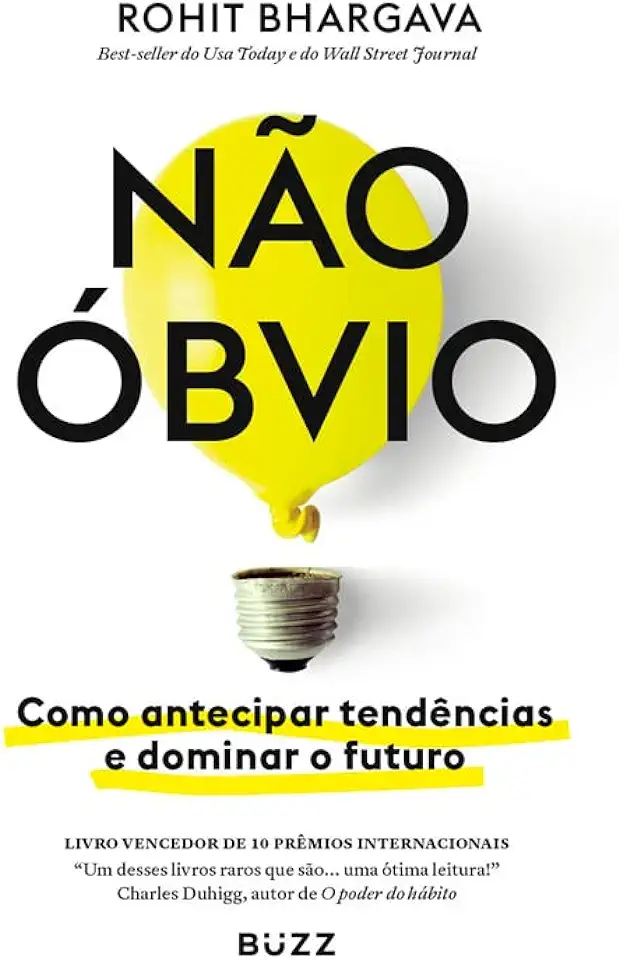 Capa do Livro Não óbvio - Rohit Bhargava