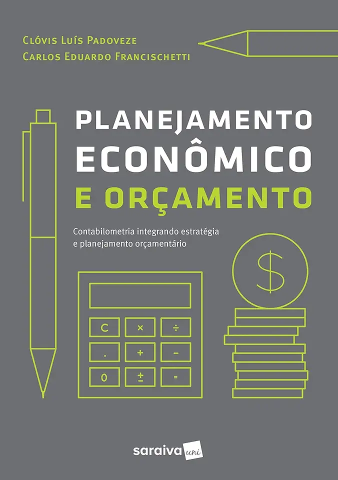 Capa do Livro Planejamento Orçamentário - Clóvis Luís Padoveze