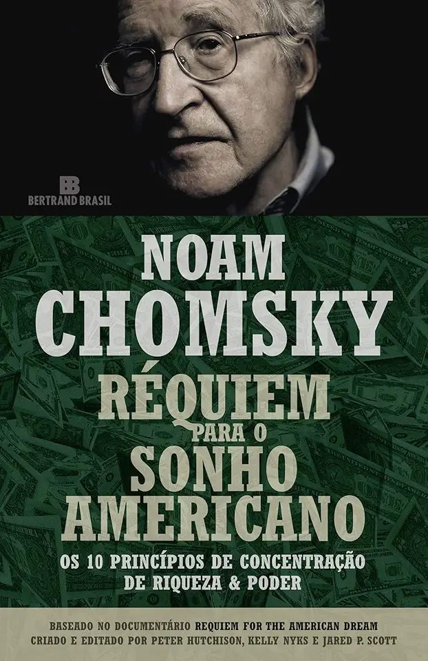 Capa do Livro Réquiem para o sonho americano - Chomsky, Noam