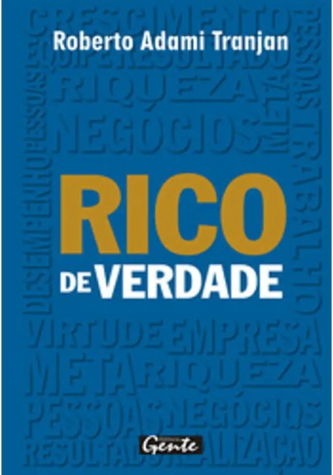 Capa do Livro Rico De Verdade - Trajan