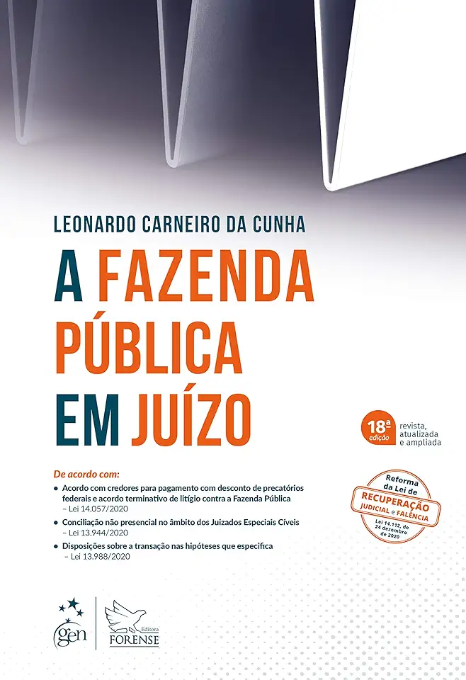 Capa do Livro A Fazenda Pública Em Juízo - Leonardo José Carneiro da Cunha