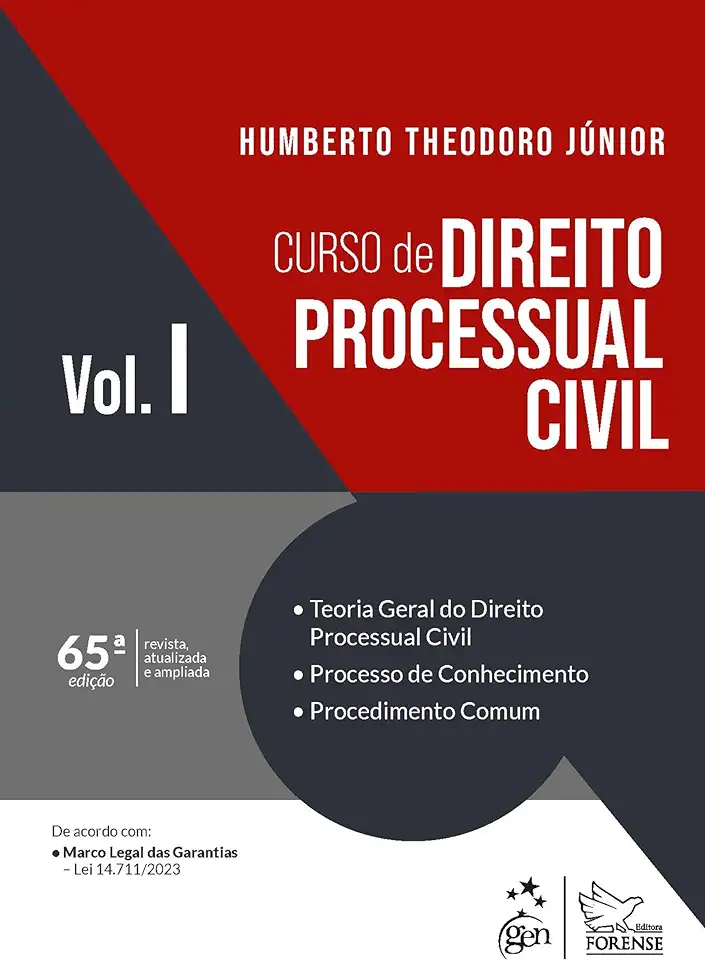 Capa do Livro Curso de Direito Processual Civil Vol. 1 - Humberto Theodoro Júnior