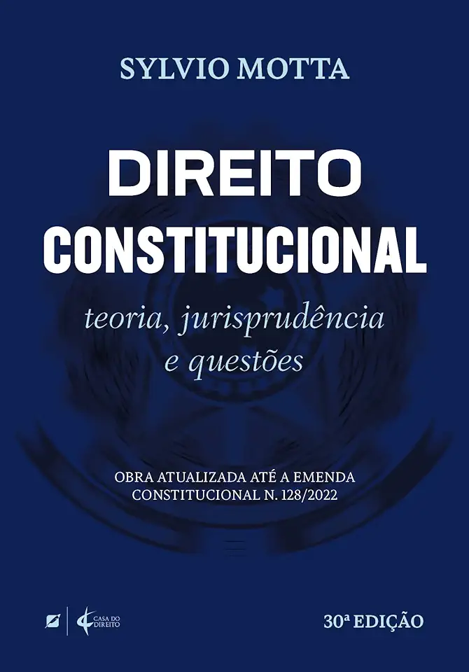 Capa do Livro Direito Constitucional - Sylvio Motta