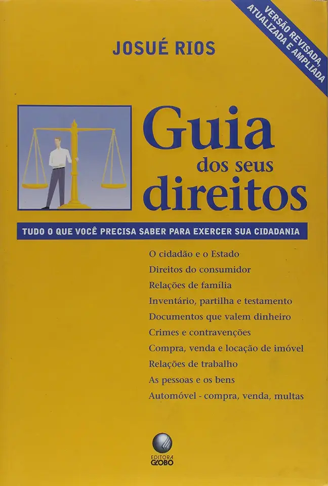 Capa do Livro Guia dos Seus Direitos - Josué Rios