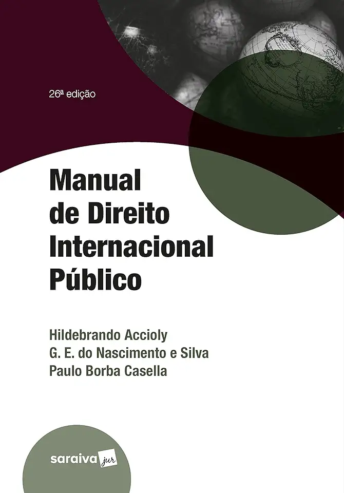 Capa do Livro Manual de Direito Internacional Público - Hildebrando Accioly