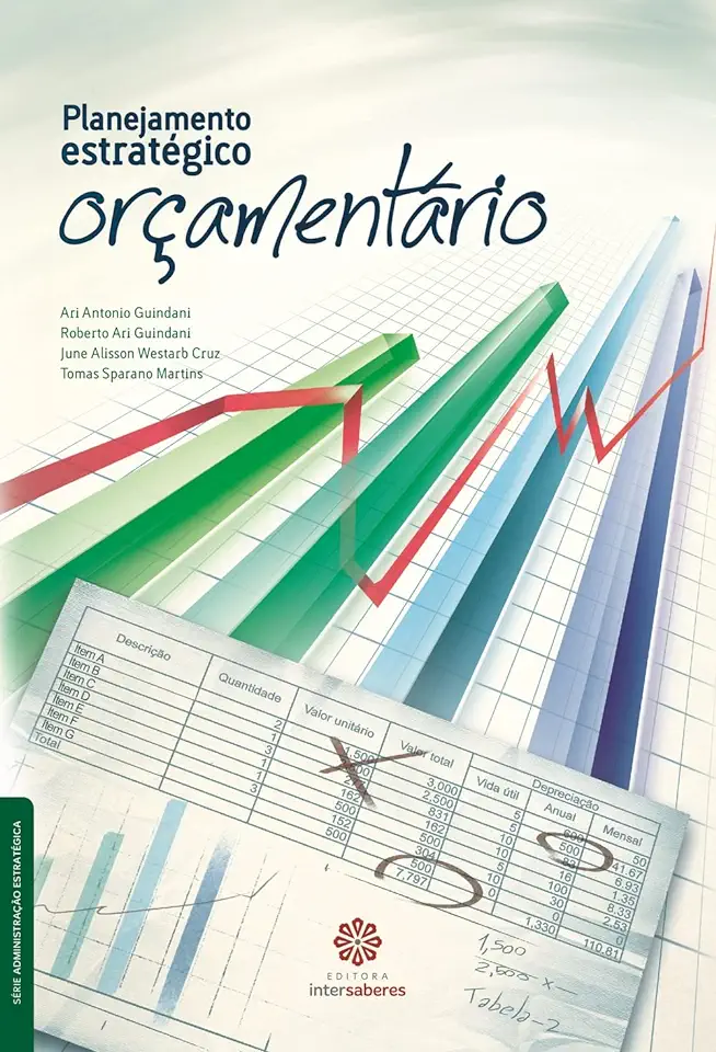 Capa do Livro Planejamento Estratégico Orçamentário - Varios Autores