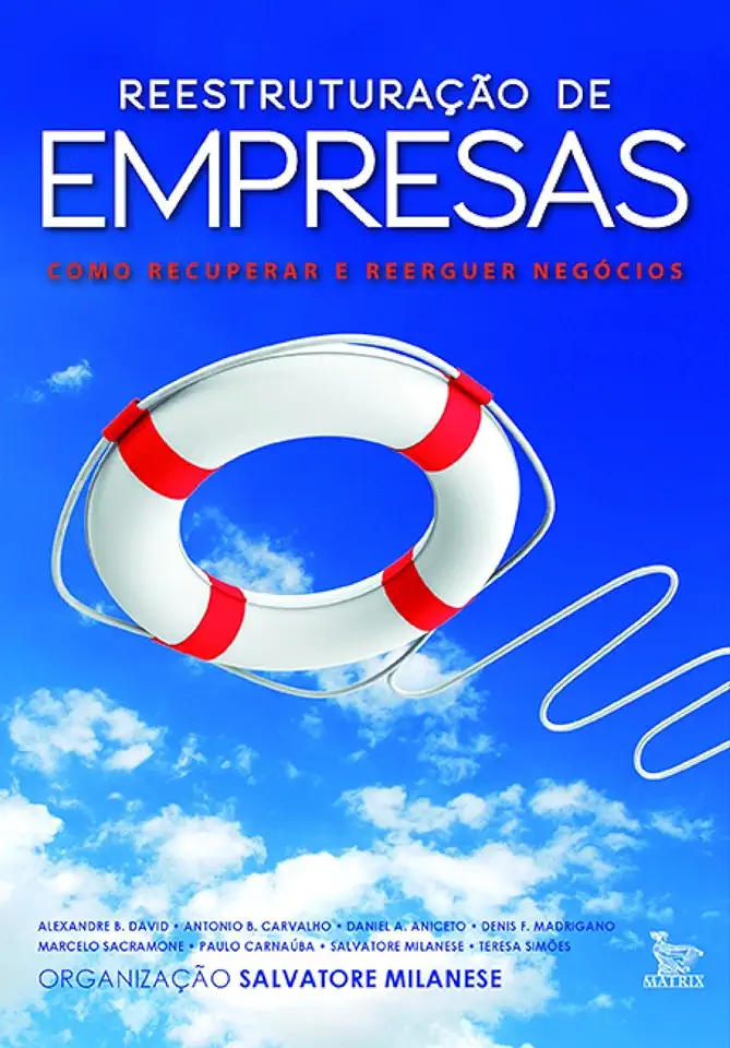 Capa do Livro Reestruturação de Empresas - Salvatore Milanese