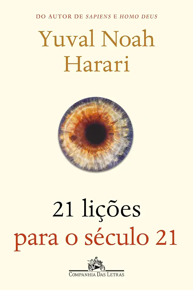 Capa do Livro 21 Lições para o Século 21 - Yuval Noah Harari