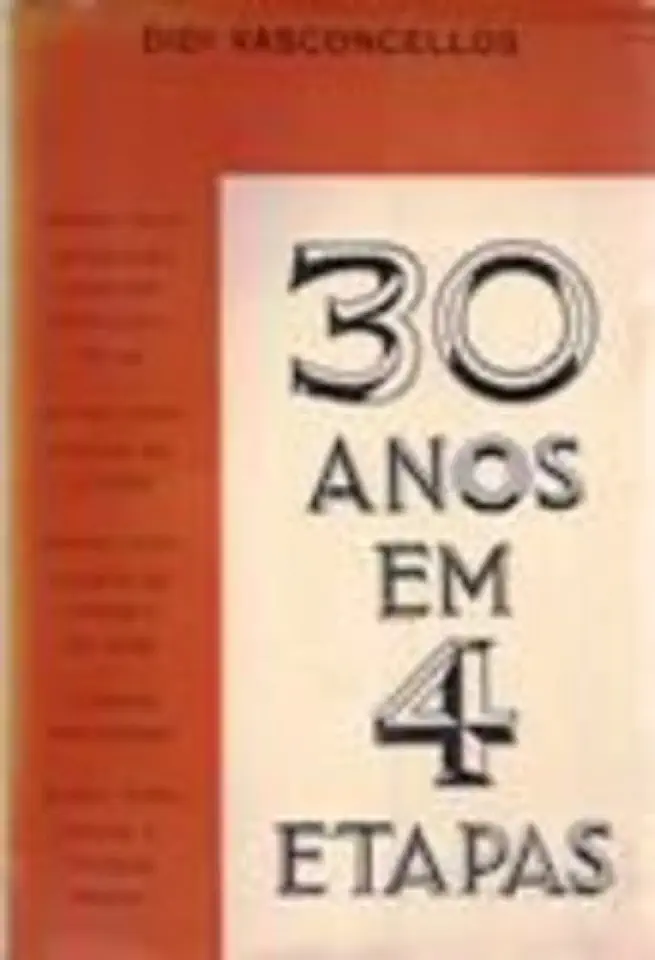 Capa do Livro 30 Anos Em 4 Etapas - Didi Vasconcellos