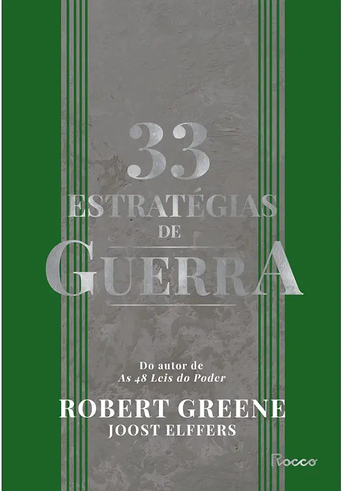 Capa do Livro 33 Estratégias de Guerra - Robert Greene